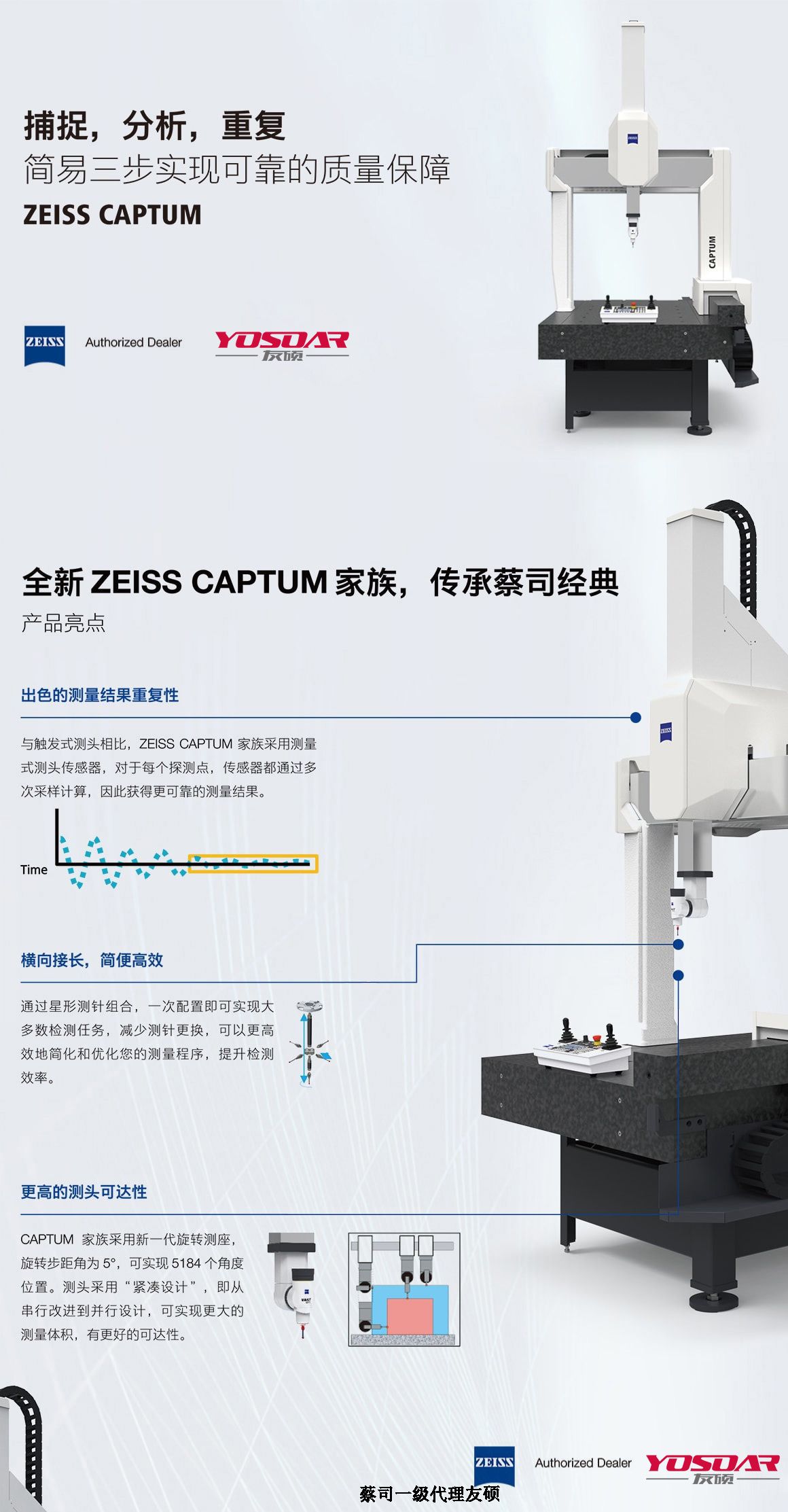 伊犁蔡司三坐标CAPTUM